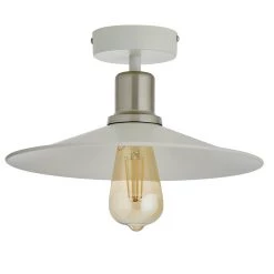 Habitat Pixie Flush To Ceiling Light Off White Lighting