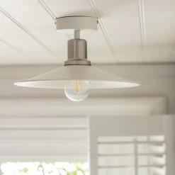 Habitat Pixie Flush To Ceiling Light Off White Lighting -lighting Sales Shop unnamed file 105