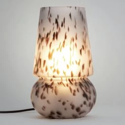 Habitat Rahnn Confetti Glass Table Lamp Grey Table Lamps -lighting Sales Shop unnamed file 1076