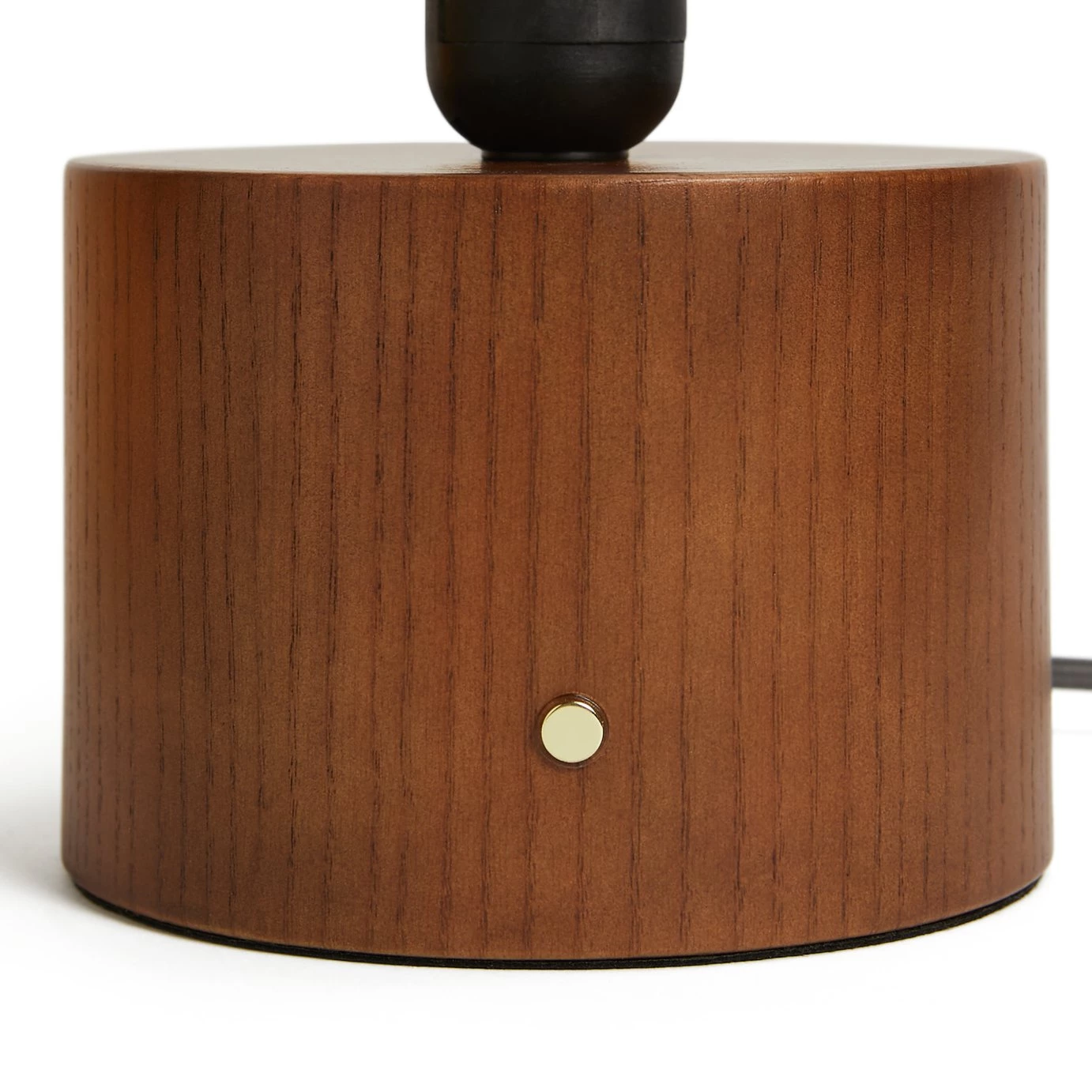 Habitat Corduroy Touch Table Lamp Mustard & Walnut Table Lamps 5 Habitat Corduroy Touch Table Lamp Mustard & Walnut Table Lamps - Image 3