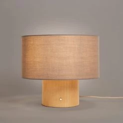 Habitat Modern Scandi Touch Table Lamp Ash Grey & Oak Lighting -lighting Sales Shop unnamed file 1107