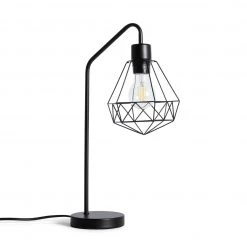 Habitat Kanso Stick Table Lamp Black Table And Desk Lamps