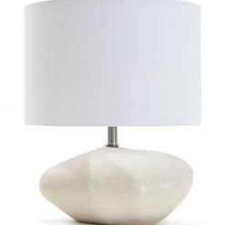Habitat Ima Pebble Table Lamp White Table And Desk Lamps
