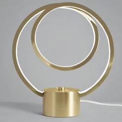 Habitat Pill LED Table Lamp Brushed Brass Table And Desk Lamps -lighting Sales Shop unnamed file 1207