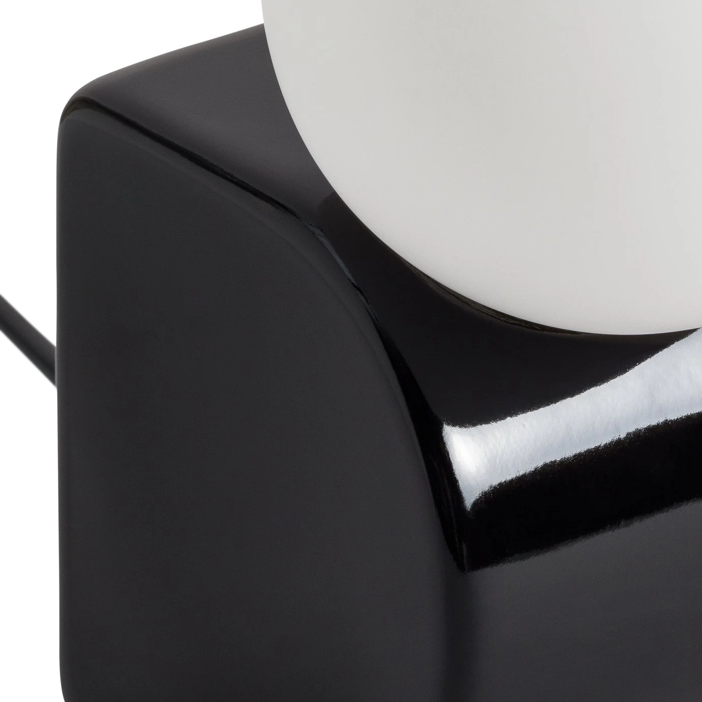Habitat Vico Opal Table Lamp Black Table And Desk Lamps 6 Habitat Vico Opal Table Lamp Black Table And Desk Lamps - Image 4