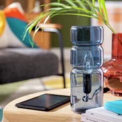 Habitat Parr Glass Column Table Lamp Blue Table Lamps -lighting Sales Shop unnamed file 1253