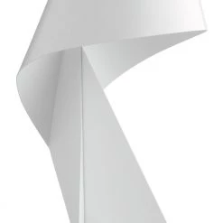 Habitat Ribbon Mini Metal Table Lamp White Lighting