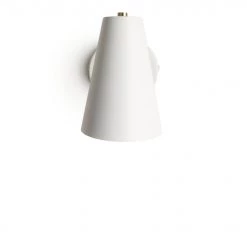 Habitat Vesper Cone Wall Light White Lighting