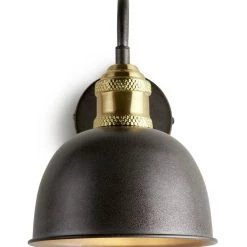 Habitat Cowbell Spun Pewter Wall Light Black & Gold Wall Lights 8 Habitat Cowbell Spun Pewter Wall Light Black & Gold Wall Lights -lighting Sales Shop unnamed file 1305