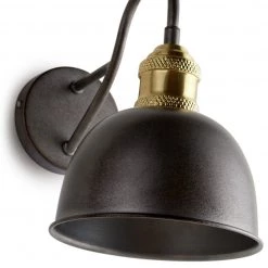 Habitat Cowbell Spun Pewter Wall Light Black & Gold Wall Lights 9 Habitat Cowbell Spun Pewter Wall Light Black & Gold Wall Lights -lighting Sales Shop unnamed file 1306