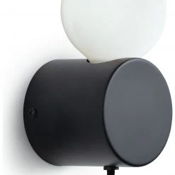 Habitat Wells Plug In Wall Light Black Wall Lights -lighting Sales Shop unnamed file 1313