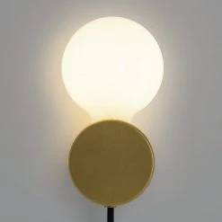 Habitat Banquo Plug In Wall Light Brass Lighting -lighting Sales Shop unnamed file 1321