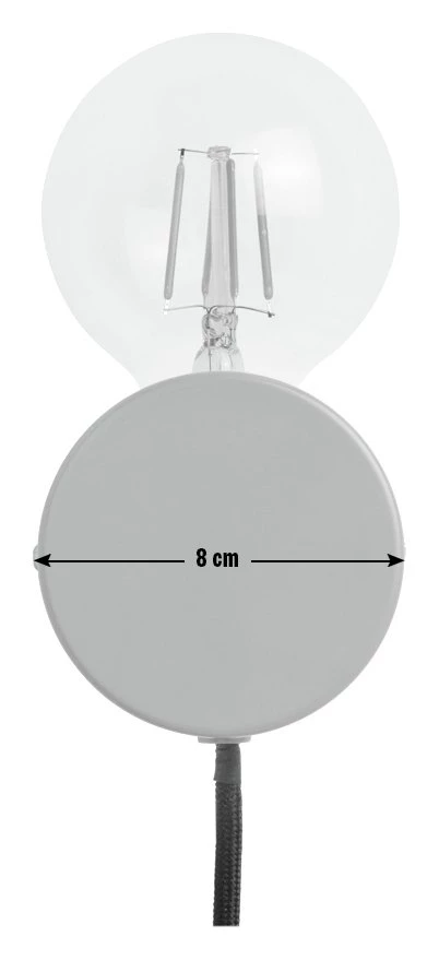 Habitat Banquo Plug In Wall Light Orange Wall Lights 7 Habitat Banquo Plug In Wall Light Orange Wall Lights - Image 5