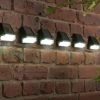 Garden By Sainsbury's Set Of 6 Black Solar Fence Lights Outdoor Lighting 2 Garden By Sainsbury's Set Of 6 Black Solar Fence Lights Outdoor Lighting -lighting Sales Shop unnamed file 1368