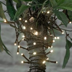 lighting Sales Shop 3 Garden By Sainsbury's 100 Warm White LED Solar String Lights Fairy Lights And String Lights