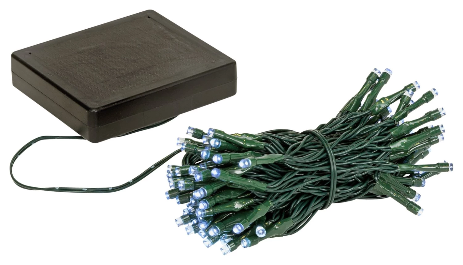 Garden By Sainsbury's 100 Warm White LED Solar String Lights Fairy Lights And String Lights 5 Garden By Sainsbury's 100 Warm White LED Solar String Lights Fairy Lights And String Lights - Image 3