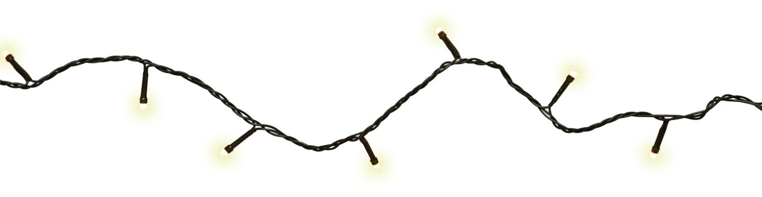 Garden By Sainsbury's 100 Warm White LED Solar String Lights Fairy Lights And String Lights 6 Garden By Sainsbury's 100 Warm White LED Solar String Lights Fairy Lights And String Lights - Image 4