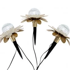 Garden By Sainsbury's Solar 3 Piece Flower Stake Lights Lighting -lighting Sales Shop unnamed file 1418