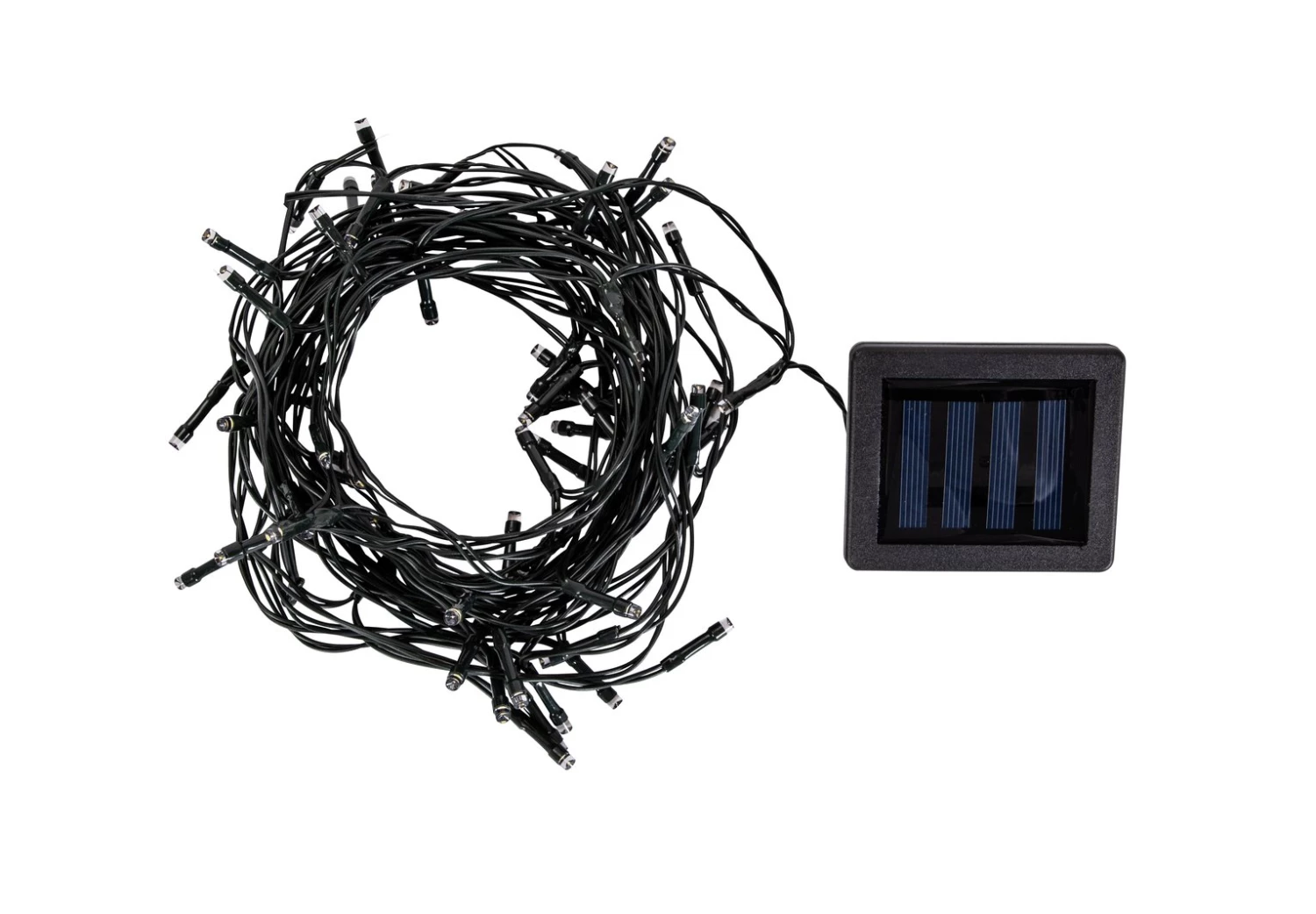 Garden By Sainsbury's Warm White Parasol Solar String Lights Lighting 4 Garden By Sainsbury's Warm White Parasol Solar String Lights Lighting - Image 2