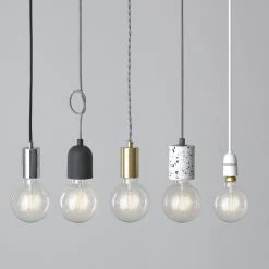 Habitat Pendant Ceiling Light Chrome & Black Lighting -lighting Sales Shop unnamed file 146