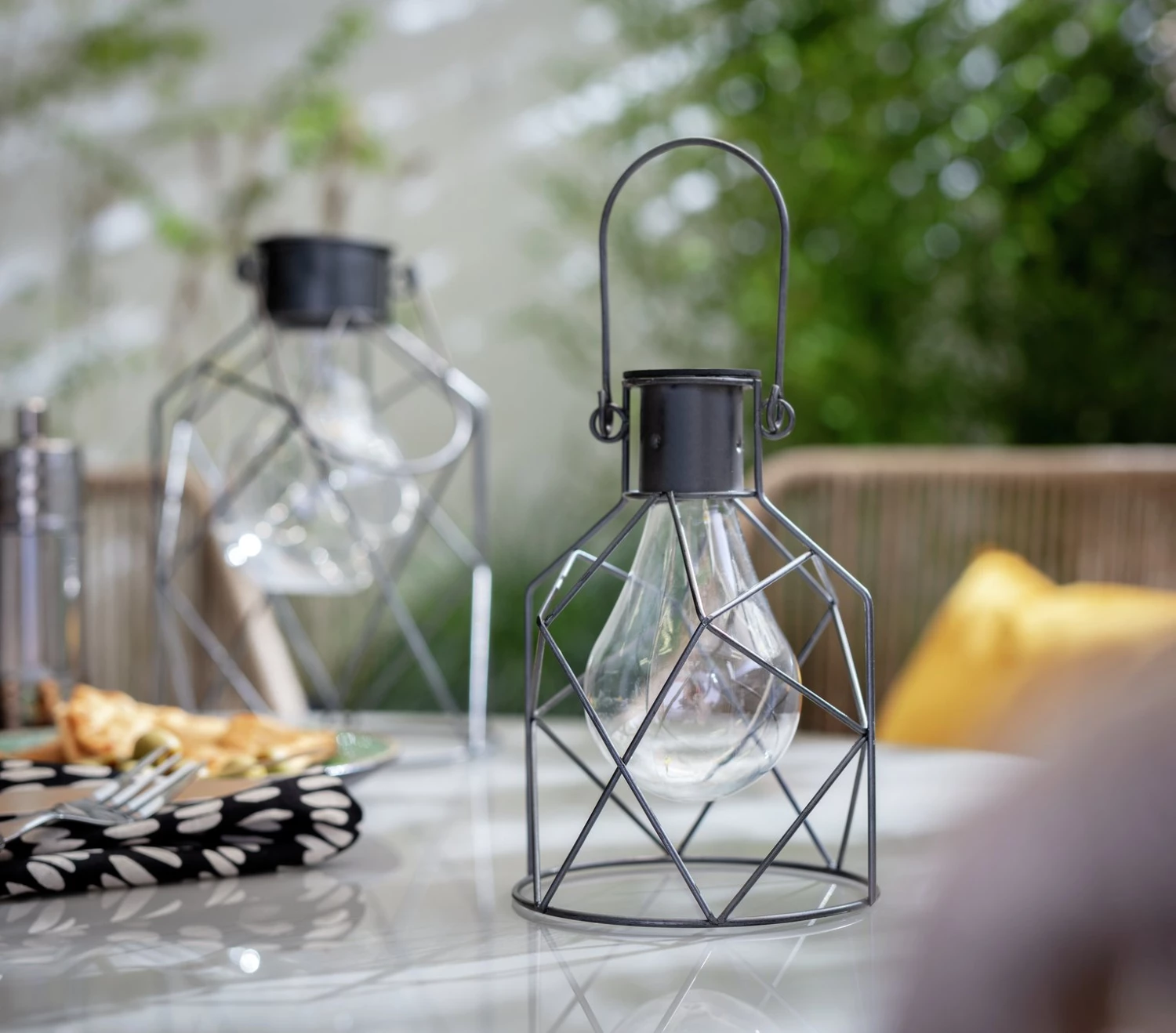 Habitat Small And Medium Solar Caged Lightbulb Solar Lighting 7 Habitat Small And Medium Solar Caged Lightbulb Solar Lighting - Image 5