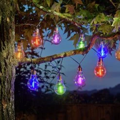 Habitat Neon Effect Bulb Solar String Light Solar Lighting