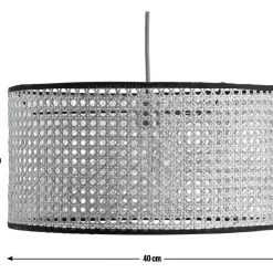 Habitat Ashi Rattan 40cm Shade Natural & Black Lamp Shades -lighting Sales Shop unnamed file 1523