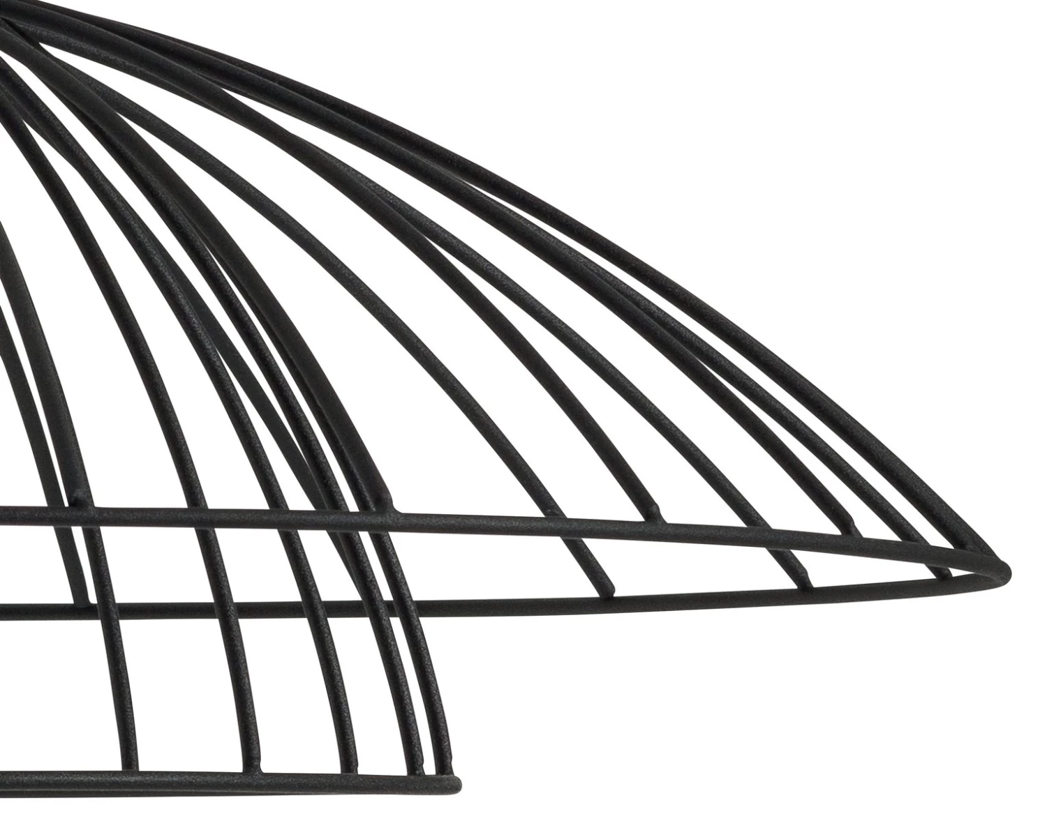 Habitat Kiso 2 Tier Wire Pendant Shade Black Lighting 5 Habitat Kiso 2 Tier Wire Pendant Shade Black Lighting - Image 3