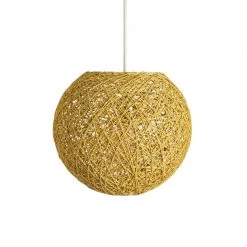 Habitat Abaca Ball Shade Natural Lighting