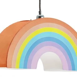 Habitat Kids Rainbow Paper Shade Multicoloured Kids Lighting