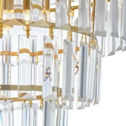 Habitat Presley Glass 3 Tier Flush To Ceiling Light Brass Ceiling Lights -lighting Sales Shop unnamed file 161