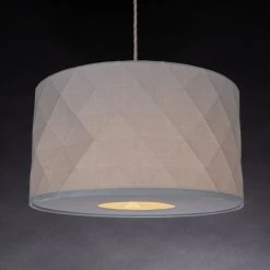 Habitat Skandi Geometric Shade Grey Lamp Shades -lighting Sales Shop unnamed file 1618