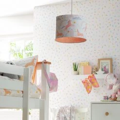 Habitat Kids Unicorn 25cm Drum Shade Multicolour Kids Furnishings -lighting Sales Shop unnamed file 1639