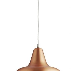 Habitat Aerial Spun Aluminium Ceiling Light Copper Lighting