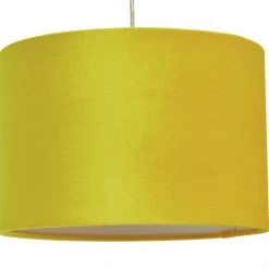 Habitat 30cm Velvet Shade Saffron Navy Lighting