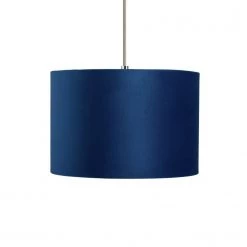 Habitat 30cm Velvet Shade Saffron Navy Lighting -lighting Sales Shop unnamed file 1717