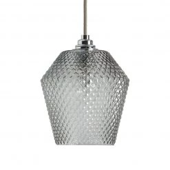 Habitat Nubia Faceted Glass Shade Smoke Grey Lighting -lighting Sales Shop unnamed file 1743