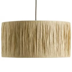 Habitat Salto Raffia Ceiling Shade Lighting
