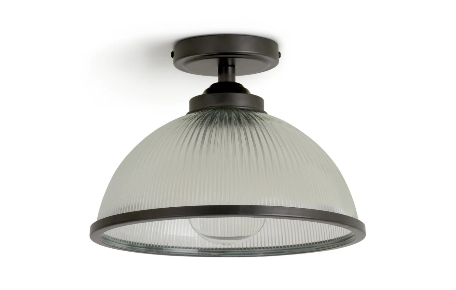 Habitat Eumee Pressed Glass Flush To Ceiling Light Clear Lighting 3 Habitat Eumee Pressed Glass Flush To Ceiling Light Clear Lighting