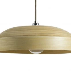 Habitat Abaya Spun Bamboo Pendant Shade Cream Lamp Shades