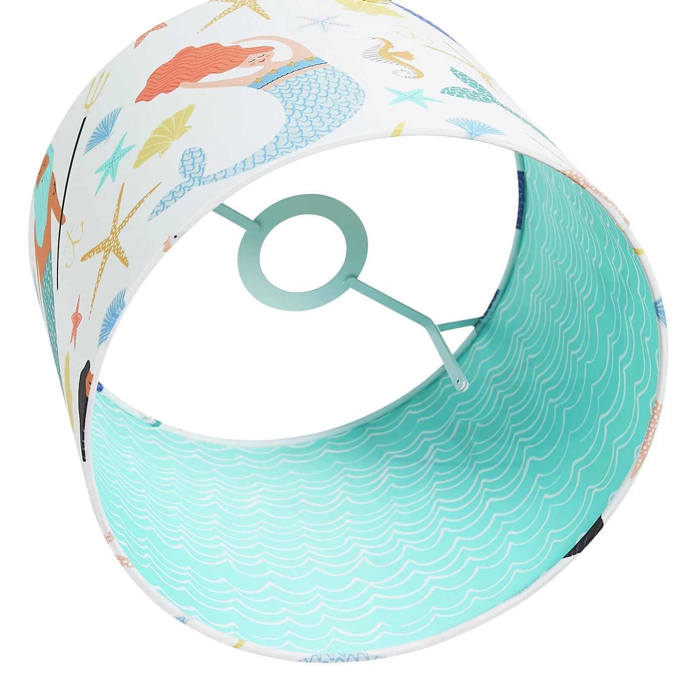 Habitat Kids Mermaid 25cm Drum Shade Multicolour Lighting 7 Habitat Kids Mermaid 25cm Drum Shade Multicolour Lighting - Image 5