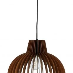 Habitat Achille Plywood Pendant Shade Walnut Lamp Shades