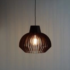 Habitat Achille Plywood Pendant Shade Walnut Lamp Shades -lighting Sales Shop unnamed file 1914