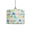 Habitat Kids Dino Print 25cm Drum Shade Multicolour Kids Furnishings -lighting Sales Shop unnamed file 1920