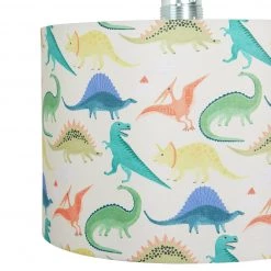 Habitat Kids Dino Print 25cm Drum Shade Multicolour Kids Furnishings -lighting Sales Shop unnamed file 1923