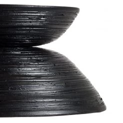 Habitat Hypnos Spun Bamboo 2 Tier Shade Black Lighting -lighting Sales Shop unnamed file 1952