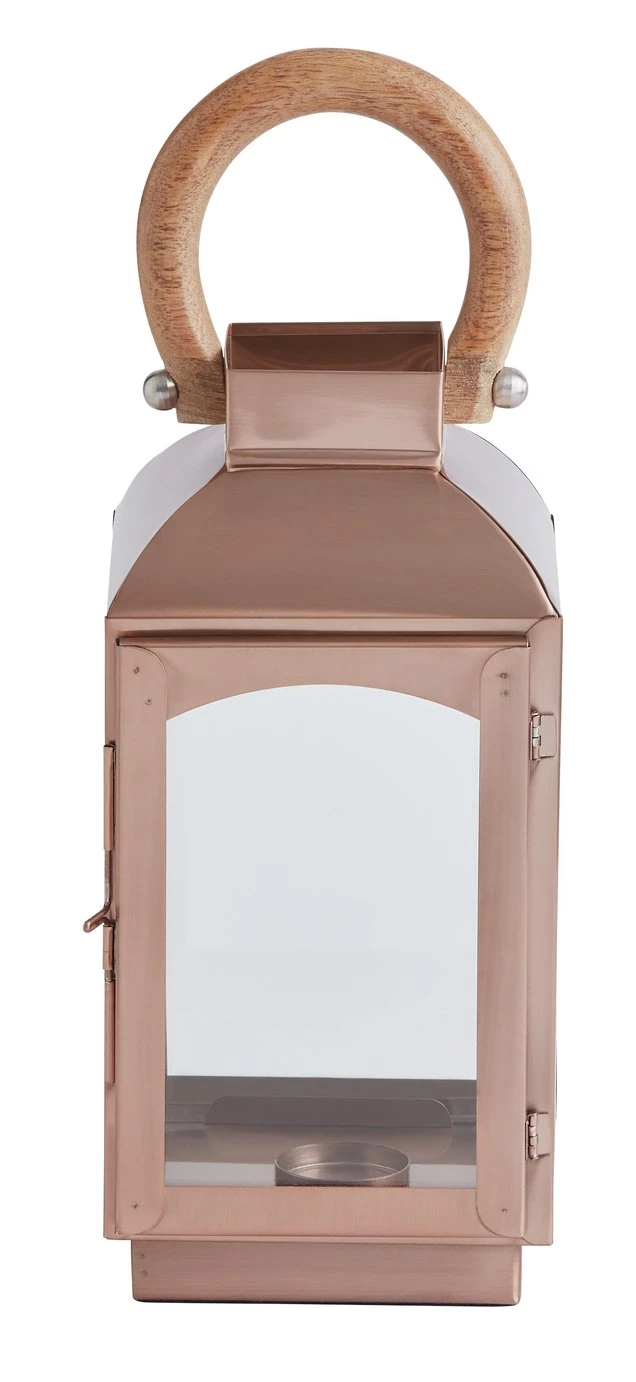 Habitat Small Lantern Rose Gold Lamp Shades 3 Habitat Small Lantern Rose Gold Lamp Shades