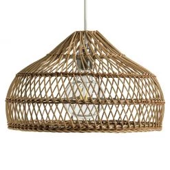 Habitat Rattan Mini Me Shade Lighting