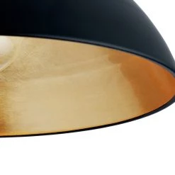 Habitat Yuno Leaf Flush To Ceiling Light Black And Gold Lighting -lighting Sales Shop unnamed file 203