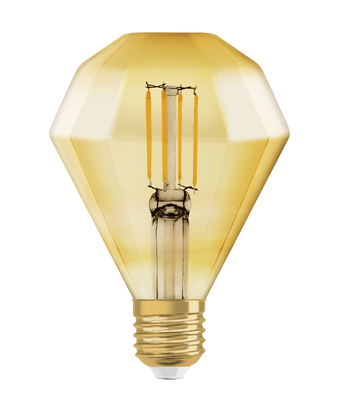 Osram 40W ES LED Vintage Diamond Light Bulb Light Bulbs 3 Osram 40W ES LED Vintage Diamond Light Bulb Light Bulbs